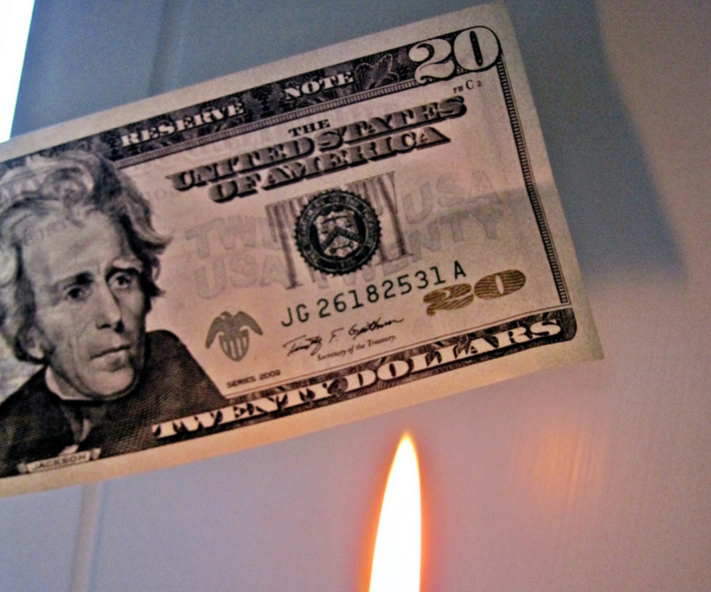 burning cash